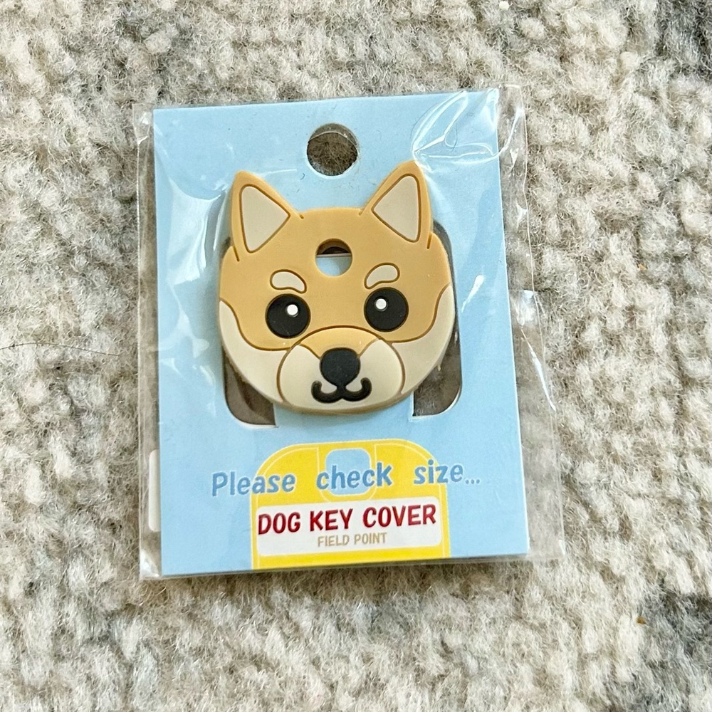 Adorable key cover shibainu